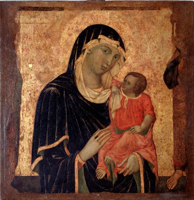 Çocuklu Bakire (Resim, yaklaşık 1350) by Master of Santa Maria di Castello