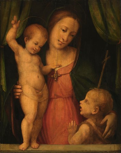 Madonna, yaklaşık 1500-1550. by Master of Serumido