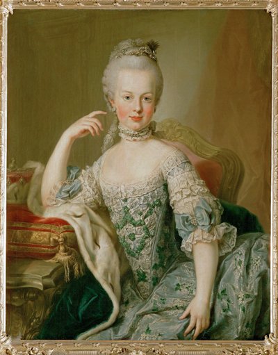 Arşidüşes Marie Antoinette (tablo) by Master of the Archduchess Portraits