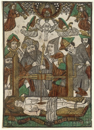 Aziz Erasmus'un Şehadeti by Master of the Bergwolken