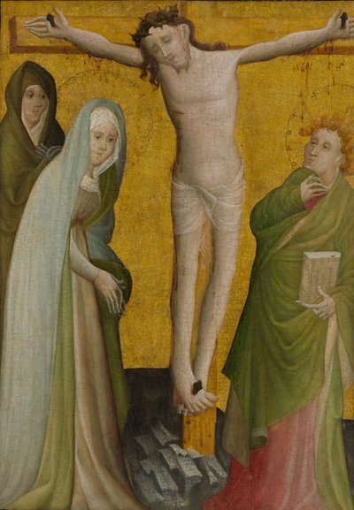 Çarmıha Gerilme, ca. 1400. by Master of the Berswordt Altar