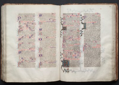 Gotha Missal: Fol. 113r, Metin, c. 1375. by Master of the Boqueteaux