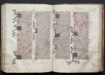 Gotha Missal: Fol. 115v, Metin, c. 1375. by Master of the Boqueteaux