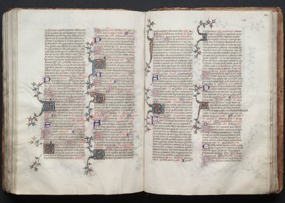 Gotha Missal: Fol. 124r, Metin, c. 1375. by Master of the Boqueteaux