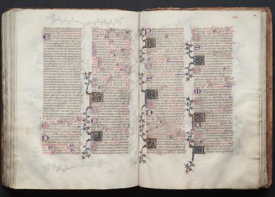 Gotha Missal: Fol. 127v, Metin, c. 1375. by Master of the Boqueteaux