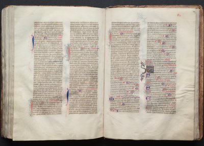 Gotha Missal: Fol. 133v, Metin, c. 1375. by Master of the Boqueteaux