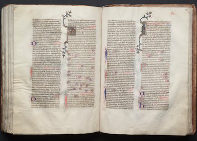 Gotha Missal: Fol. 135r, Metin, c. 1375. by Master of the Boqueteaux