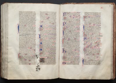 Gotha Missal: Fol. 137r, Metin, c. 1375. by Master of the Boqueteaux