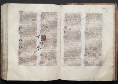 Gotha Missal: Fol. 139v, Metin, c. 1375. by Master of the Boqueteaux
