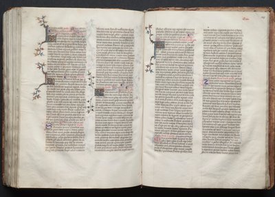 Gotha Missal: Fol. 144v, Metin, c. 1375. by Master of the Boqueteaux