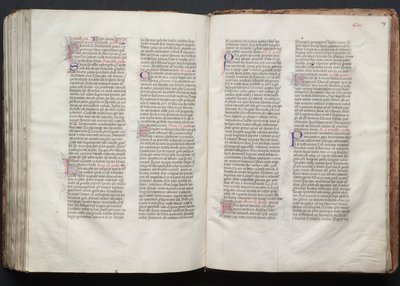 Gotha Missal: Fol. 147r, Metin, c. 1375. by Master of the Boqueteaux