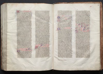 Gotha Missal: Fol. 152r, Metin, c. 1375. by Master of the Boqueteaux