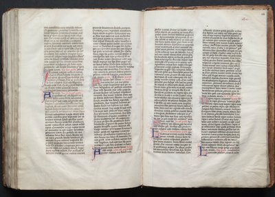 Gotha Missal: Fol. 154r, Metin, c. 1375. by Master of the Boqueteaux