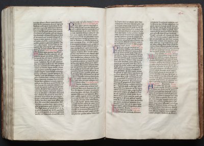 Gotha Missal: Fol. 154v, Metin, c. 1375. by Master of the Boqueteaux