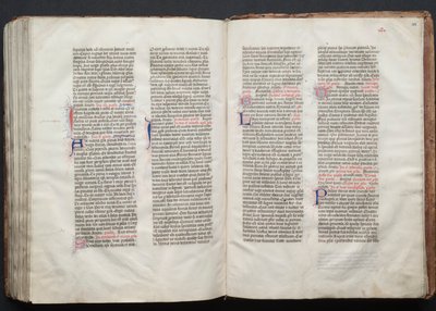 Gotha Missal: Fol. 156r, Metin, c. 1375. by Master of the Boqueteaux