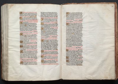 Gotha Missal: Fol. 158r, Metin, c. 1375. by Master of the Boqueteaux