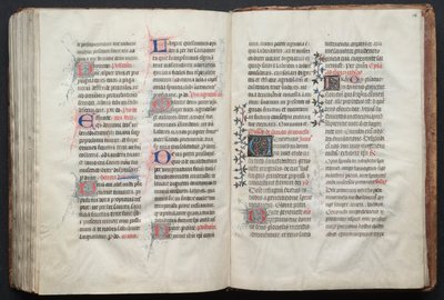 Gotha Missal: Fol. 161r, Metin, c. 1375. by Master of the Boqueteaux
