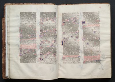 Gotha Missal: Fol. 24r, Metin, c. 1375. by Master of the Boqueteaux