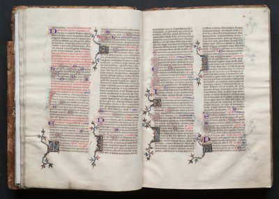 Gotha Missal: Fol. 25r, Metin, c. 1375. by Master of the Boqueteaux