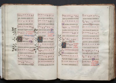 Gotha Missal: Fol. 60r, Metin, c. 1375. by Master of the Boqueteaux