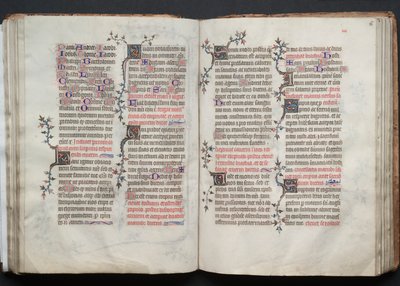 Gotha Missal: Fol. 66r, Metin, c. 1375. by Master of the Boqueteaux