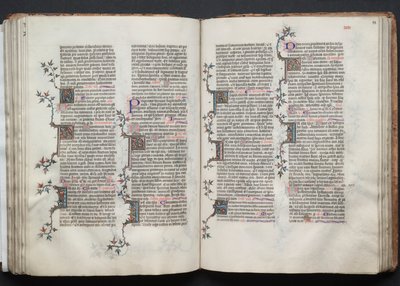 Gotha Missal: Fol. 88r, Metin, c. 1375. by Master of the Boqueteaux