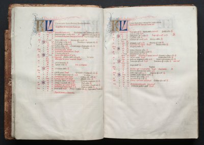 Gotha Missal: Fol. 9r, Metin, c. 1375. by Master of the Boqueteaux
