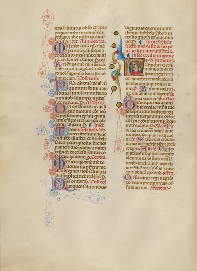 L harfi: Aziz Cecilia by Master of the Brussels Initials