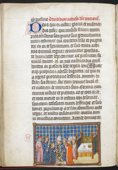 Cotton Tiberius B. VIII f.55v Kral, 