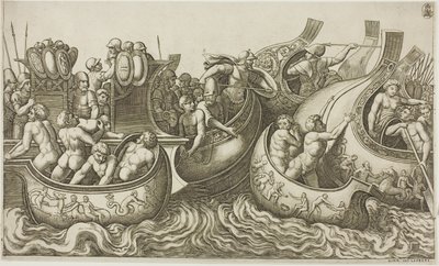 Deniz savaşı by Master of the Die