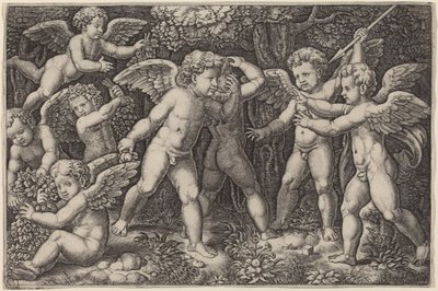 putti oyun by Master of the Die after Raphael