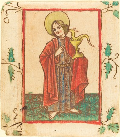 Aziz John Evangelist by Master of the Dutuit Mount of Olives after Master of St. Erasmus