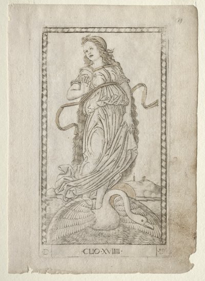 Clio (tarih) (Tarocchi serisinden D: Apollo ve İlham Perileri, #19) by Master of the E Series Tarocchi