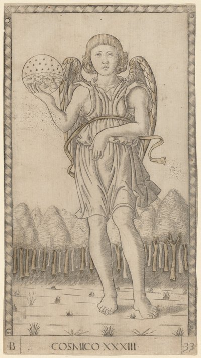 Kozmik (Dünyanın Dehası) by Master of the E Series Tarocchi