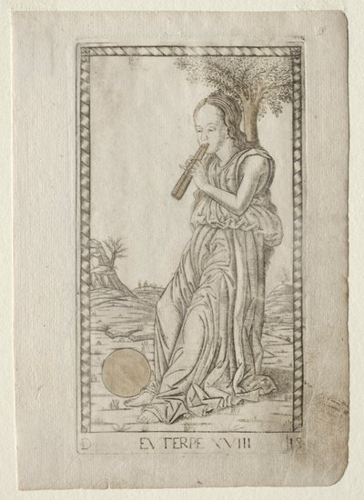 Euterpe (müzik, lirik şiir) (Tarocchi serisinden D: Apollo ve İlham Perileri, #18) by Master of the E Series Tarocchi