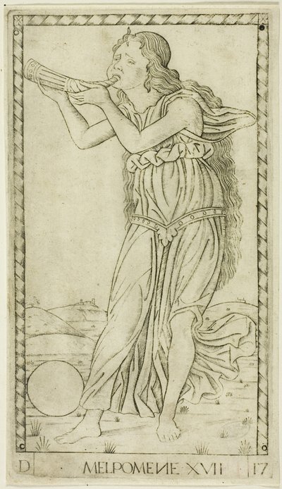 Melpomene, Apollon ve İlham Perileri