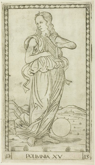 Polyhymnia, Apollon ve İlham Perileri
