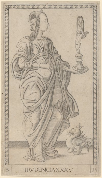 ihtiyat by Master of the E Series Tarocchi