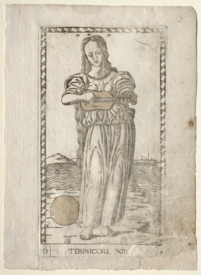 Terpsichore (dans ve şarkı) (Tarocchi serisi D: Apollo ve İlham Perileri, #13) by Master of the E Series Tarocchi