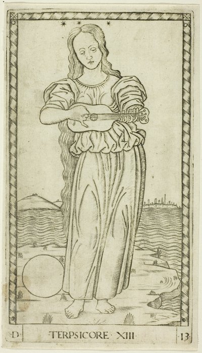 Terpsichore, Apollon ve İlham Perileri