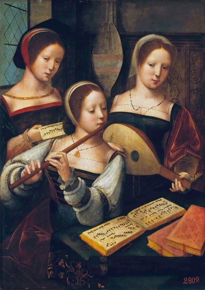  by Master of the Female Half Lengths