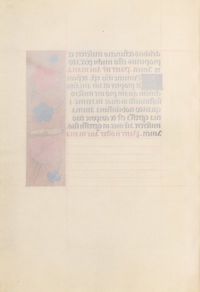 İspanya Kraliçesi Katolik Kraliçe Isabella'nın Saatleri: Fol. 266v, St. Bernard..., c. 1500. by Master of the First Prayerbook of Maximillian