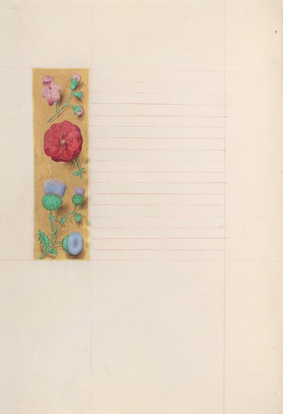 İspanya Kraliçesi Katolik Kraliçe Isabella'nın Saatleri: Fol. 274v, c. 1500. by Master of the First Prayerbook of Maximillian