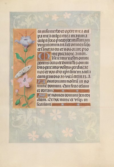 İspanya Kraliçesi Katolik Kraliçe Isabella'nın Saatleri: Fol. 88v, c. 1500. by Master of the First Prayerbook of Maximillian