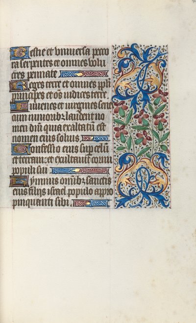 Rouen Kullanım Saatleri Kitabı, c. 1470. by Master of the Geneva Latini