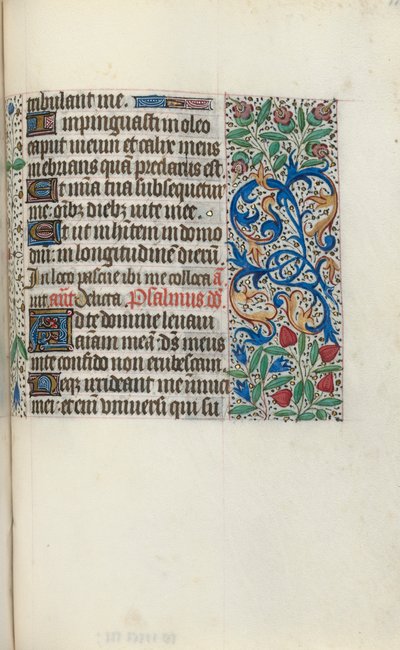 Rouen Kullanım Saatleri Kitabı: fol. 118r, c. 1470. by Master of the Geneva Latini