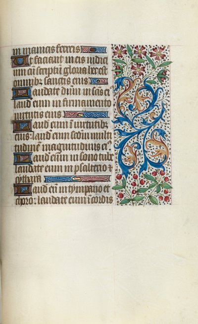Rouen Kullanım Saatleri Kitabı: fol. 143r, c. 1470. by Master of the Geneva Latini