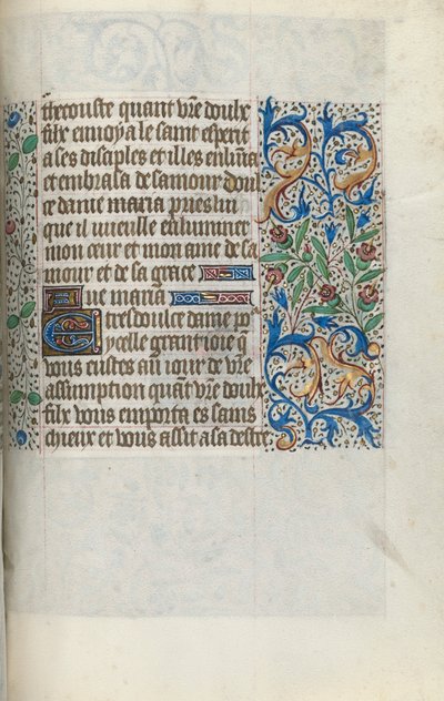 Rouen Kullanım Saatleri Kitabı: fol. 151r, c. 1470. by Master of the Geneva Latini