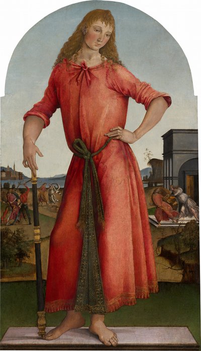 Mısırlı Yusuf, c. 1490/1495 (tuvale aktarılmış panel üzerine yağlı boya) by Master of the Griselda Legend