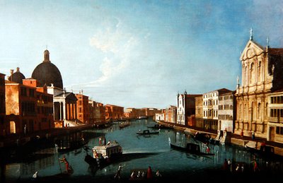 Venedik Kanalı Sahnesi by Master of the Langmatt Foundation Views